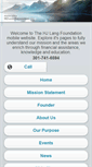 Mobile Screenshot of hjlangfoundation.org